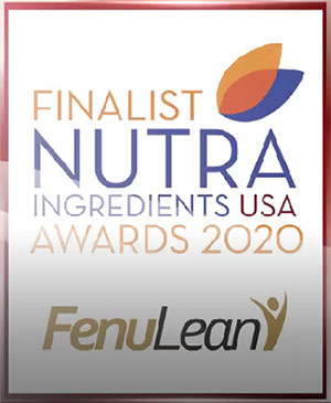 Finalist Nutra Ingredients USA Awards 2020 - Boom Cocoa Plus - Ingredient of the year : Weight Management - Fenulean (Fenegreek Extract)