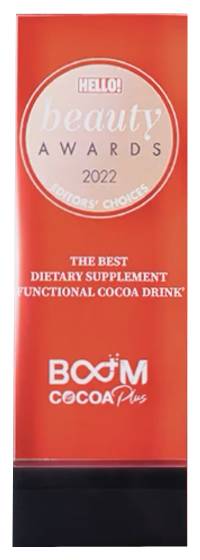 Hello Beauty Awards 2022 - Boom Cocoa Plus (2022) - The best Dietary Supplement Functional Cocoa