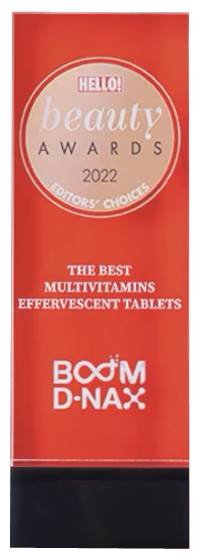 Hello Beauty Awards 2022 - Boom D-NAX (2022) - The best Multivitamins Effervescent Tablets